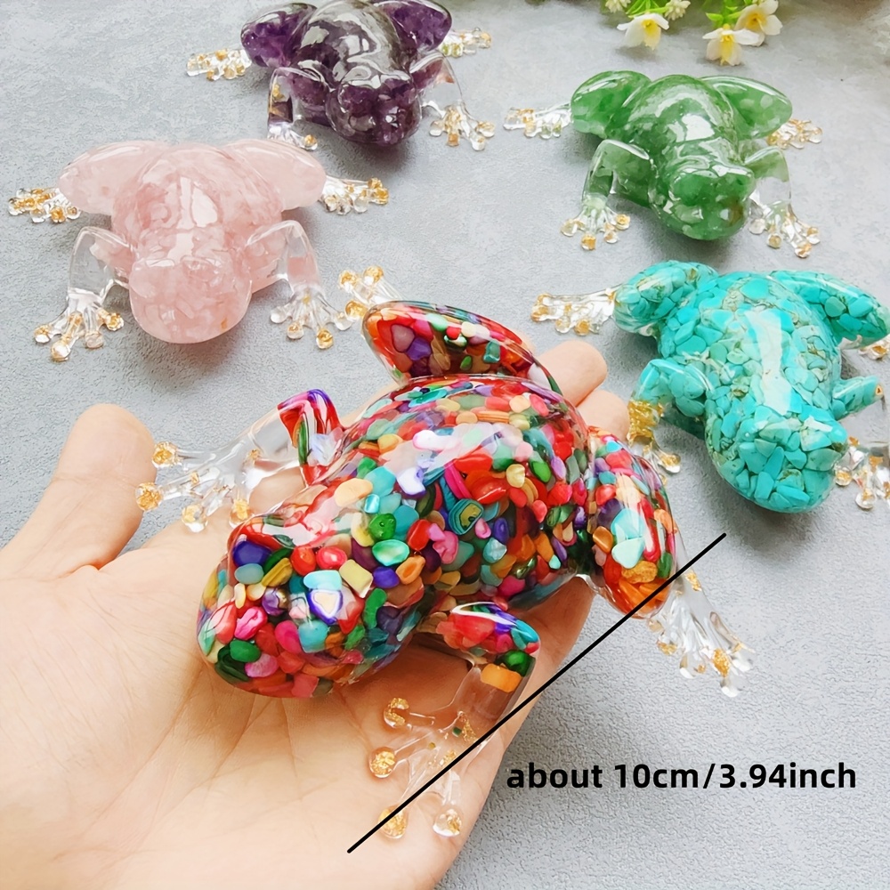 1pc Crystal glue making frog,  - Home Decor Y2K ulasan dan harga