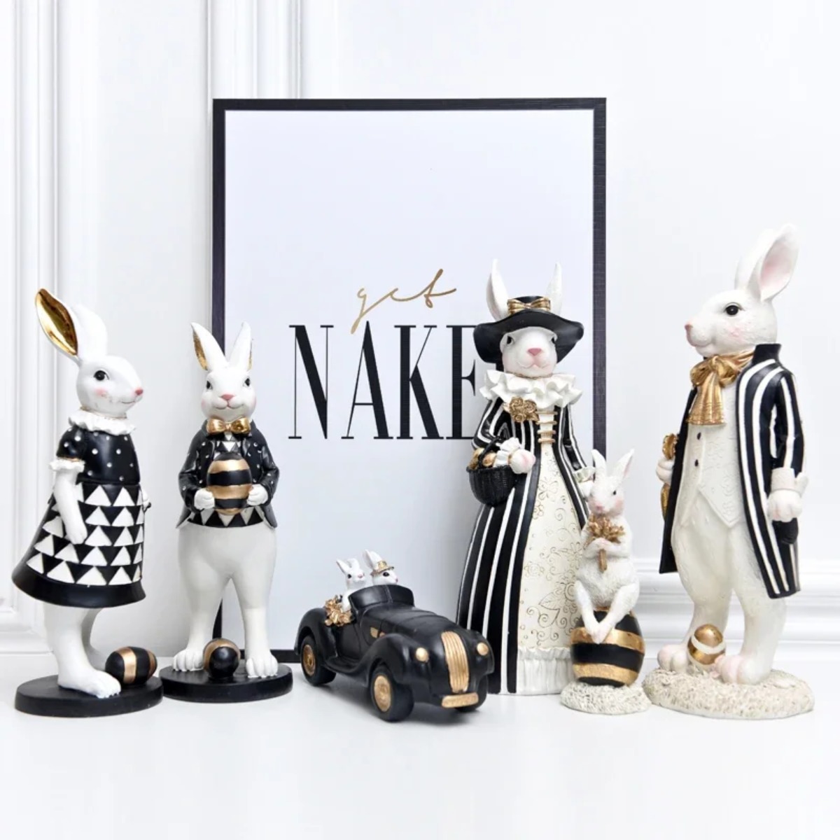 Creative Pastoral Palace Rabbi - Home Decor Za ulasan dan harga