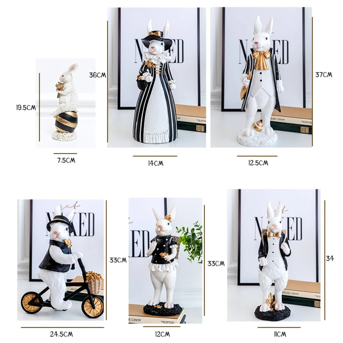 Creative Pastoral Palace Rabbi - Home Decor Za ulasan dan harga