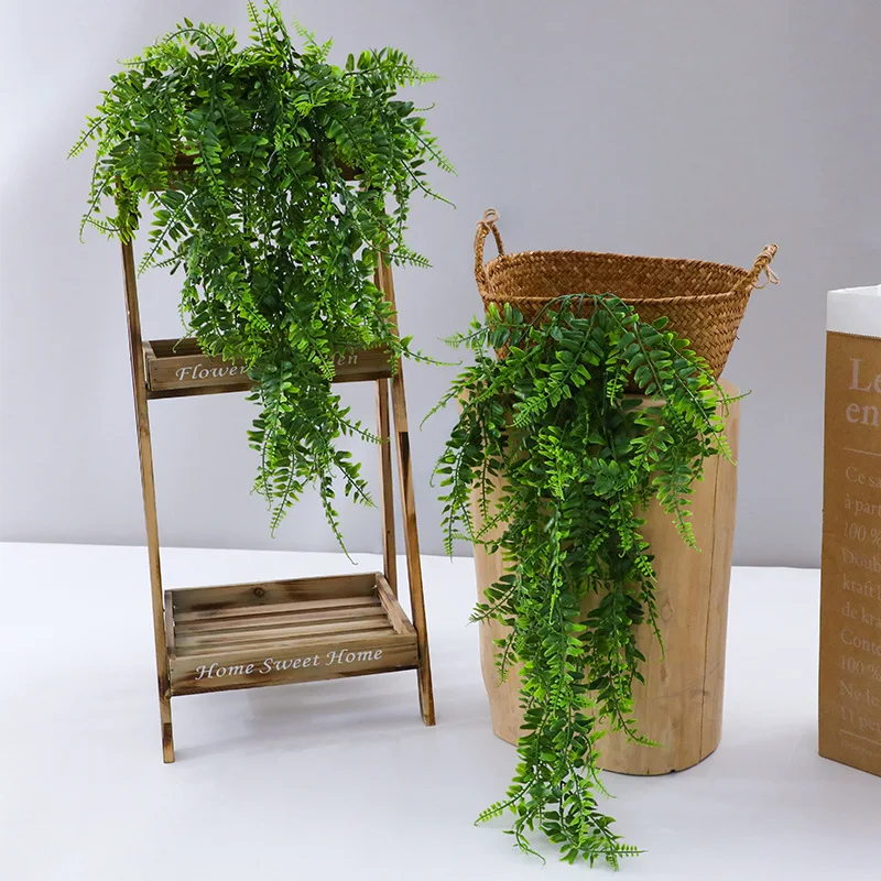 90cm Artificial Plant Vine Hom - Rattan Plant Basket ulasan dan harga